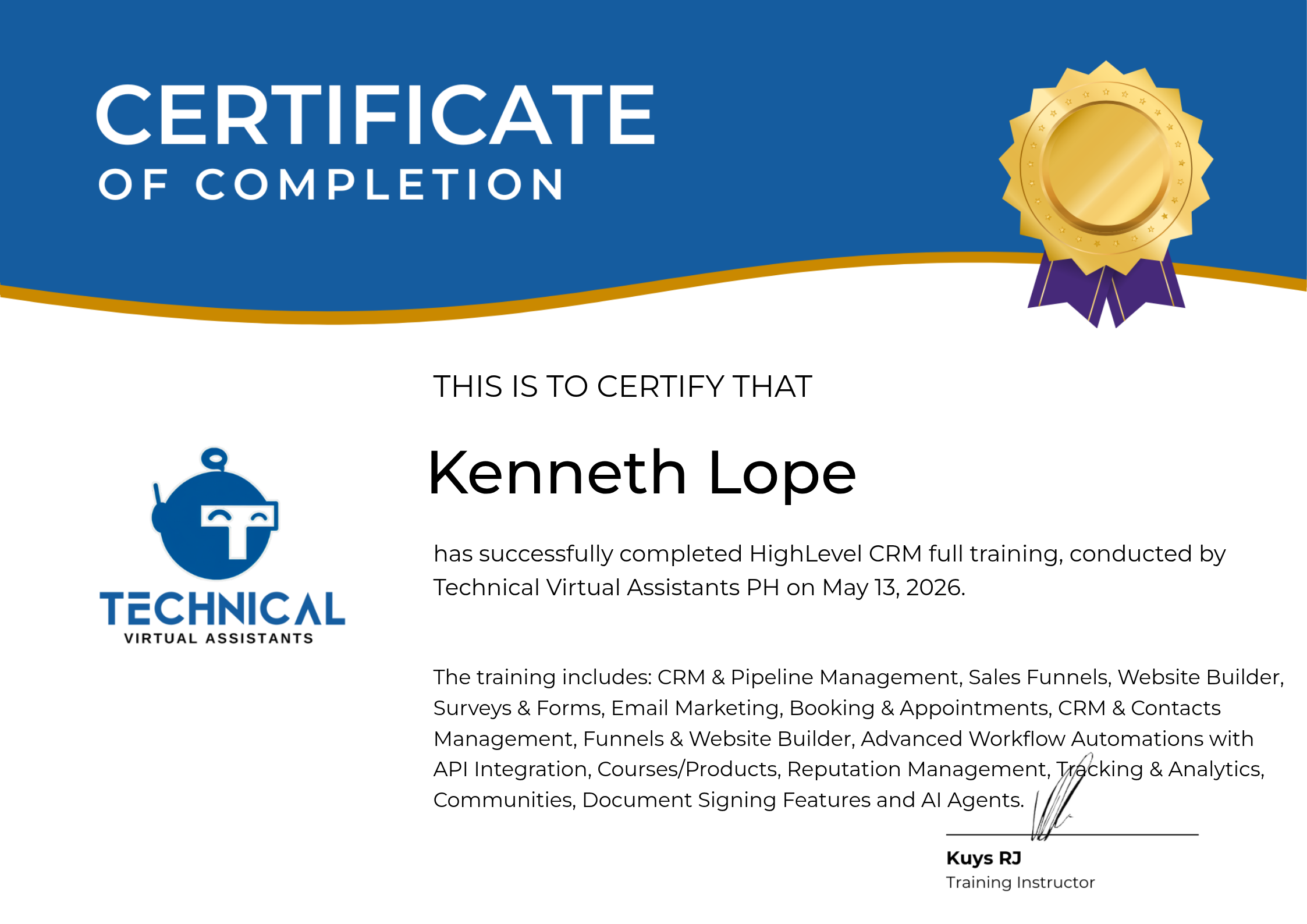 HighLevel CRM Full Training